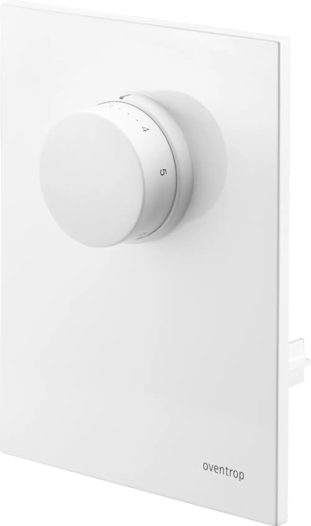 OVENTROP Abdeckung mit Thermostat als Ersatz für Unibox T, T-RTL, TQ-RTL und E BV Kunststoff weiß, 1022779